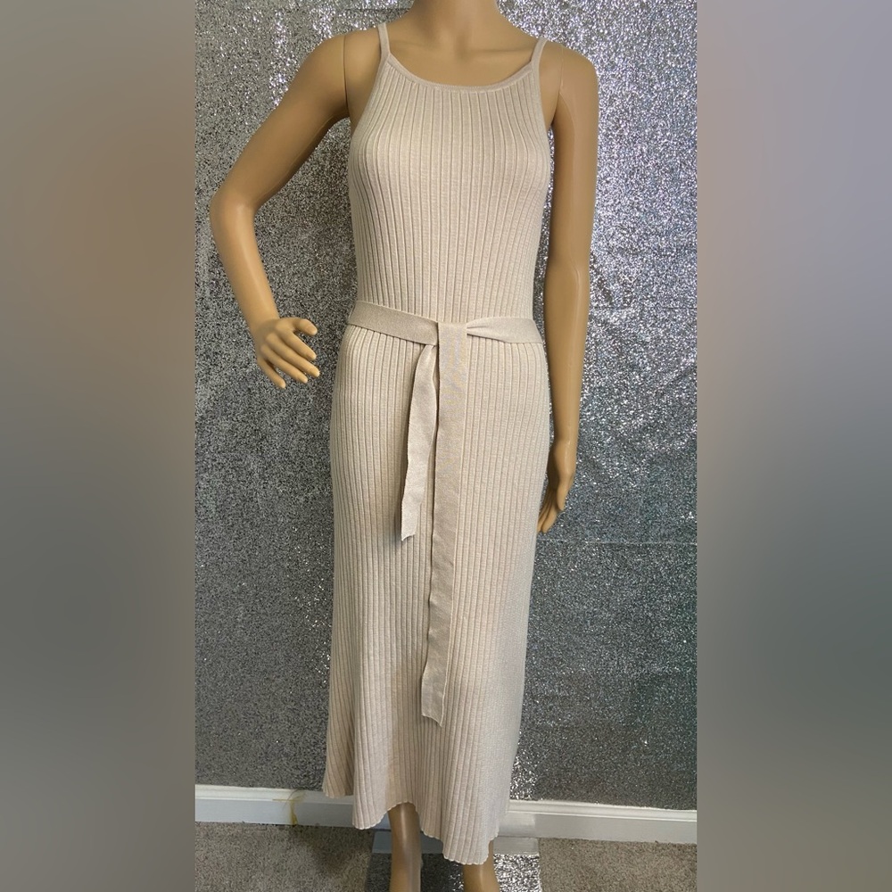 Heather Oatmeal Maxi Dress